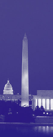 Image of Capitol, Washington Monument and Lincoln Memorial